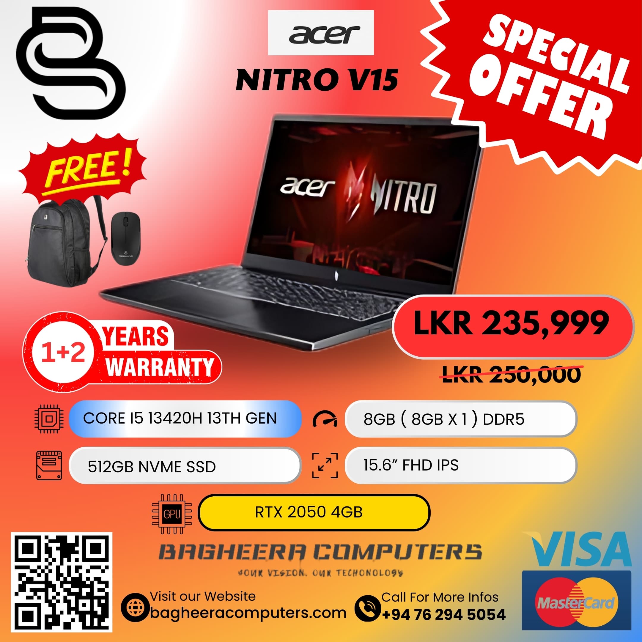 Acer Nitro V15 (i5/2050)